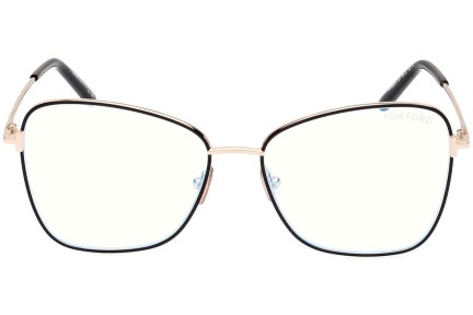 Glasögon Tom Ford FT5906-B 001 Cat Eye Svart