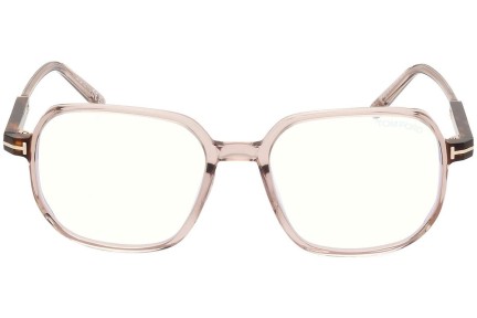 Glasögon Tom Ford FT5911-B 045 Fyrkantig Brun