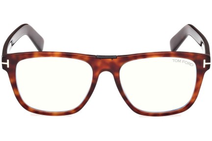 Glasögon Tom Ford FT5902-B 054 Fyrkantig Havana