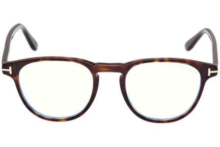 Glasögon Tom Ford FT5899-B 052 Fyrkantig Havana