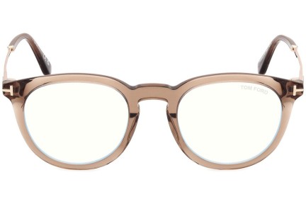 Glasögon Tom Ford FT5905-B 045 Runda Brun