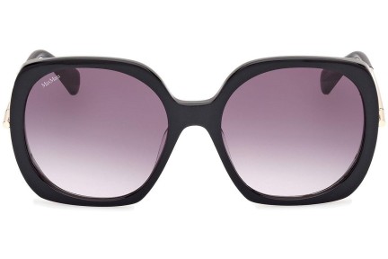 Solglasögon Max Mara Malibu9 MM0079 01B Fyrkantig Svart