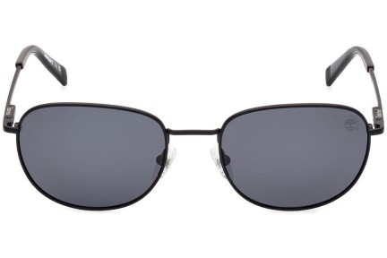 Solglasögon Timberland TB9339 02D Polarized Oval Svart