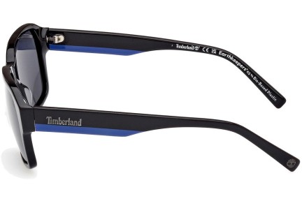 Solglasögon Timberland TB9343 01D Polarized Fyrkantig Svart