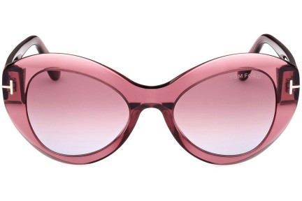 Solglasögon Tom Ford Guinevere FT1084 66Y Cat Eye Rosa