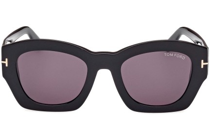 Solglasögon Tom Ford Guilliana FT1083 01A Fyrkantig Svart