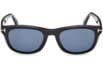 Solglasögon Tom Ford Kendel FT1076 01M Polarized Fyrkantig Svart