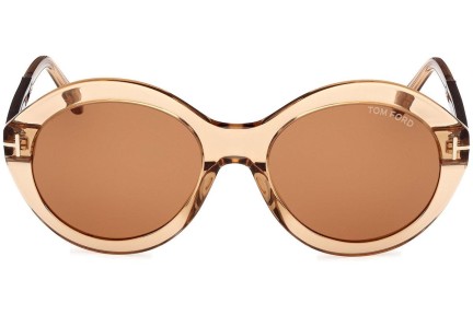 Solglasögon Tom Ford Seraphina FT1088 45E Runda Brun