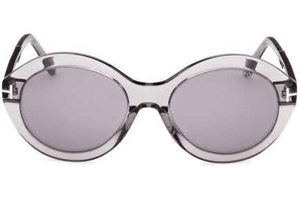 Solglasögon Tom Ford Seraphina FT1088 20C Runda Grå