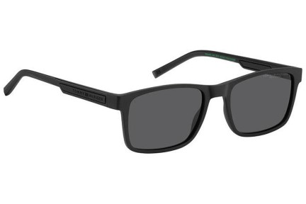 Solglasögon Tommy Hilfiger TH2089/S 003/M9 Polarized Rektangulära Svart