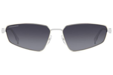 Solglasögon Dsquared2 ICON0015/S 85L/9O Rektangulära Silver