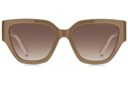 Solglasögon Marc Jacobs MARC724/S 10A/HA Rektangulära Beige