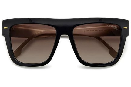 Solglasögon Carrera CARRERA3016/S 80S/LA Polarized Flat Top Svart