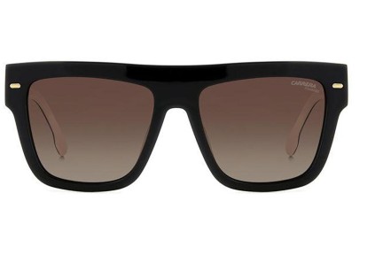 Solglasögon Carrera CARRERA3016/S 80S/LA Polarized Flat Top Svart