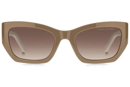 Solglasögon Marc Jacobs MARC723/S 10A/HA Rektangulära Beige