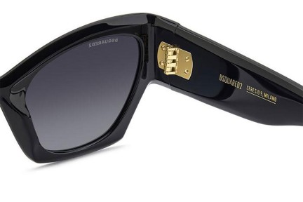 Solglasögon Dsquared2 D20132/S 807/9O Cat Eye Svart