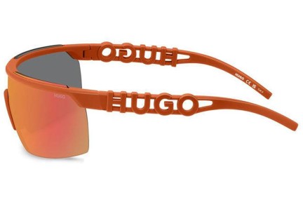 Solglasögon HUGO HG1284/S L7Q/UW Enkel Lins | Shield Orange