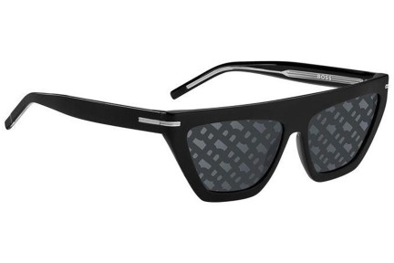 Solglasögon BOSS BOSS1609/S 807/MD Polarized Flat Top Svart