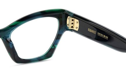 Glasögon Dsquared2 D20133 6AK Cat Eye Grön