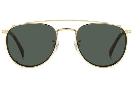 Glasögon David Beckham DB1144/CS 0NR/UC Polarized Runda Guld