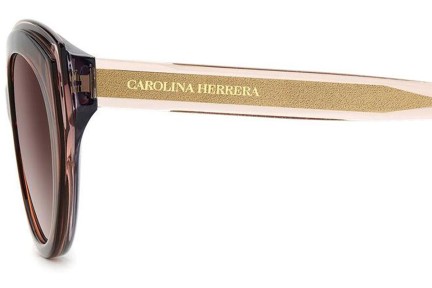 Solglasögon Carolina Herrera HER0250/S TUI/HA Cat Eye Beige