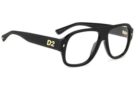 Glasögon Dsquared2 D20125 807 Flat Top Svart