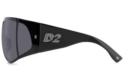 Solglasögon Dsquared2 D20124/S ANS/IR Flat Top Svart