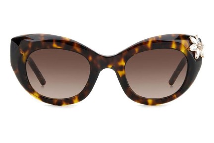 Solglasögon Carolina Herrera HER0215/S 086/HA Cat Eye Havana