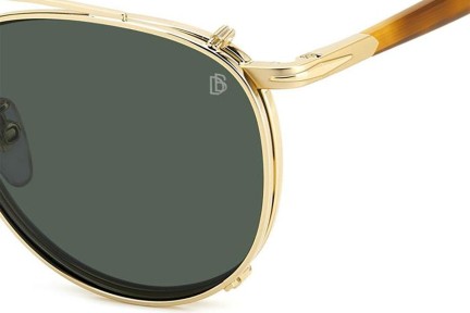 Glasögon David Beckham DB1144/CS 0NR/UC Polarized Runda Guld