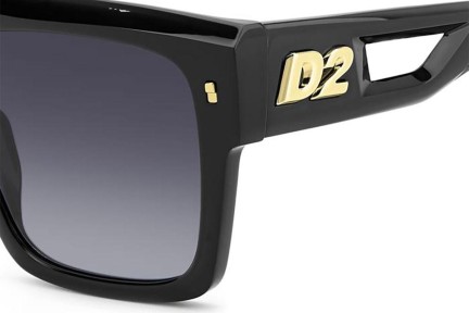 Solglasögon Dsquared2 D20127/S 807/9O Flat Top Svart