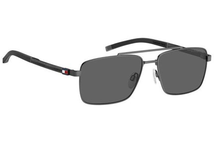 Solglasögon Tommy Hilfiger TH2078/S SVK/M9 Polarized Rektangulära Grå