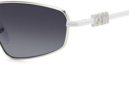 Solglasögon Dsquared2 ICON0015/S 85L/9O Rektangulära Silver