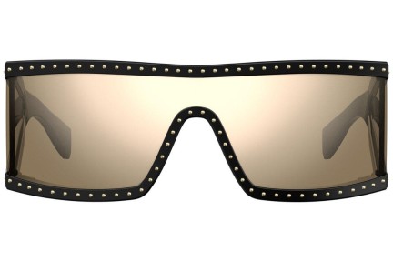 Solglasögon Moschino MOS004/S 2M2/SQ Polarized Flat Top Svart