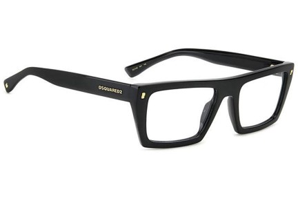 Glasögon Dsquared2 D20130 807 Flat Top Svart