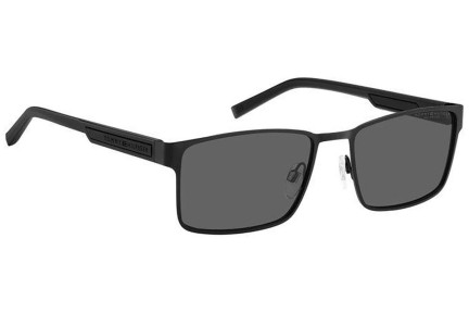 Solglasögon Tommy Hilfiger TH2087/S 003/M9 Polarized Rektangulära Svart