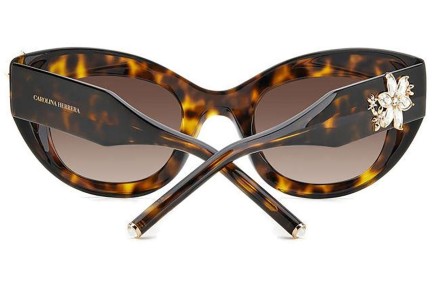 Solglasögon Carolina Herrera HER0215/S 086/HA Cat Eye Havana