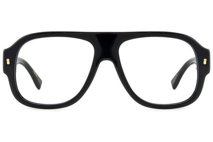 Glasögon Dsquared2 D20125 807 Flat Top Svart