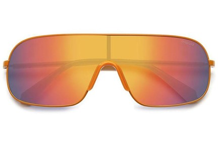 Solglasögon Polaroid PLD6222/S L7Q/OZ Polarized Enkel Lins | Shield Orange