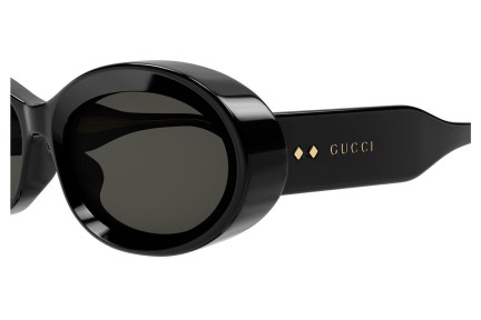 Solglasögon Gucci GG1527S 001 Runda Svart