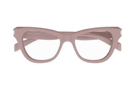 Glasögon Saint Laurent SL472 006 Cat Eye Rosa