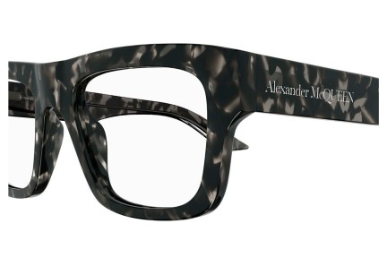 Glasögon Alexander McQueen AM0452O 002 Rektangulära Havana