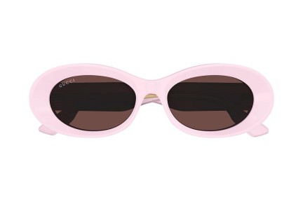 Solglasögon Gucci GG1527S 003 Runda Rosa