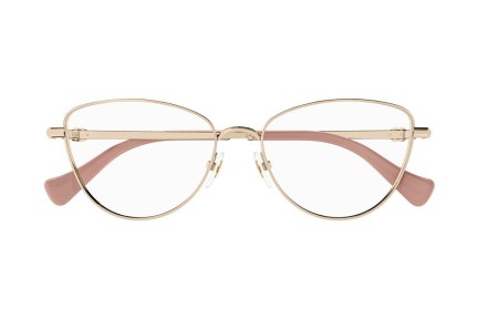 Glasögon Gucci GG1595O 002 Cat Eye Guld