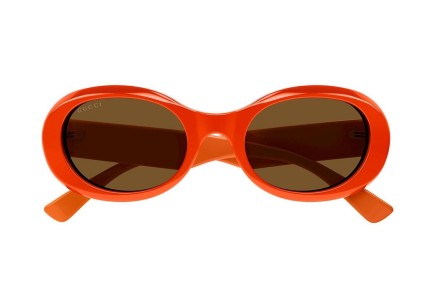 Solglasögon Gucci GG1587S 003 Runda Orange