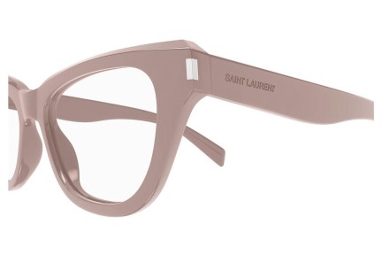 Glasögon Saint Laurent SL472 006 Cat Eye Rosa