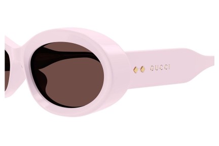 Solglasögon Gucci GG1527S 003 Runda Rosa