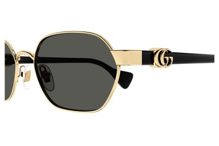 Solglasögon Gucci GG1593S 001 Oval Guld