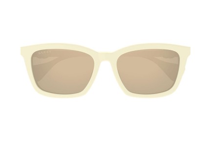 Solglasögon Gucci GG1596SK 002 Rektangulära Beige