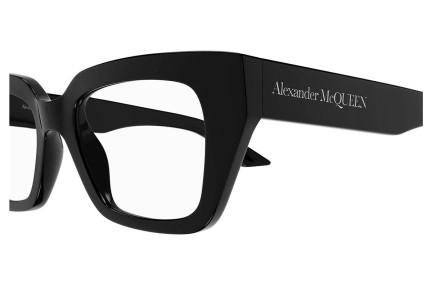 Glasögon Alexander McQueen AM0453O 001 Cat Eye Svart