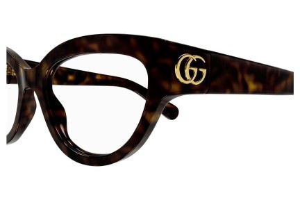 Glasögon Gucci GG1598O 002 Cat Eye Havana